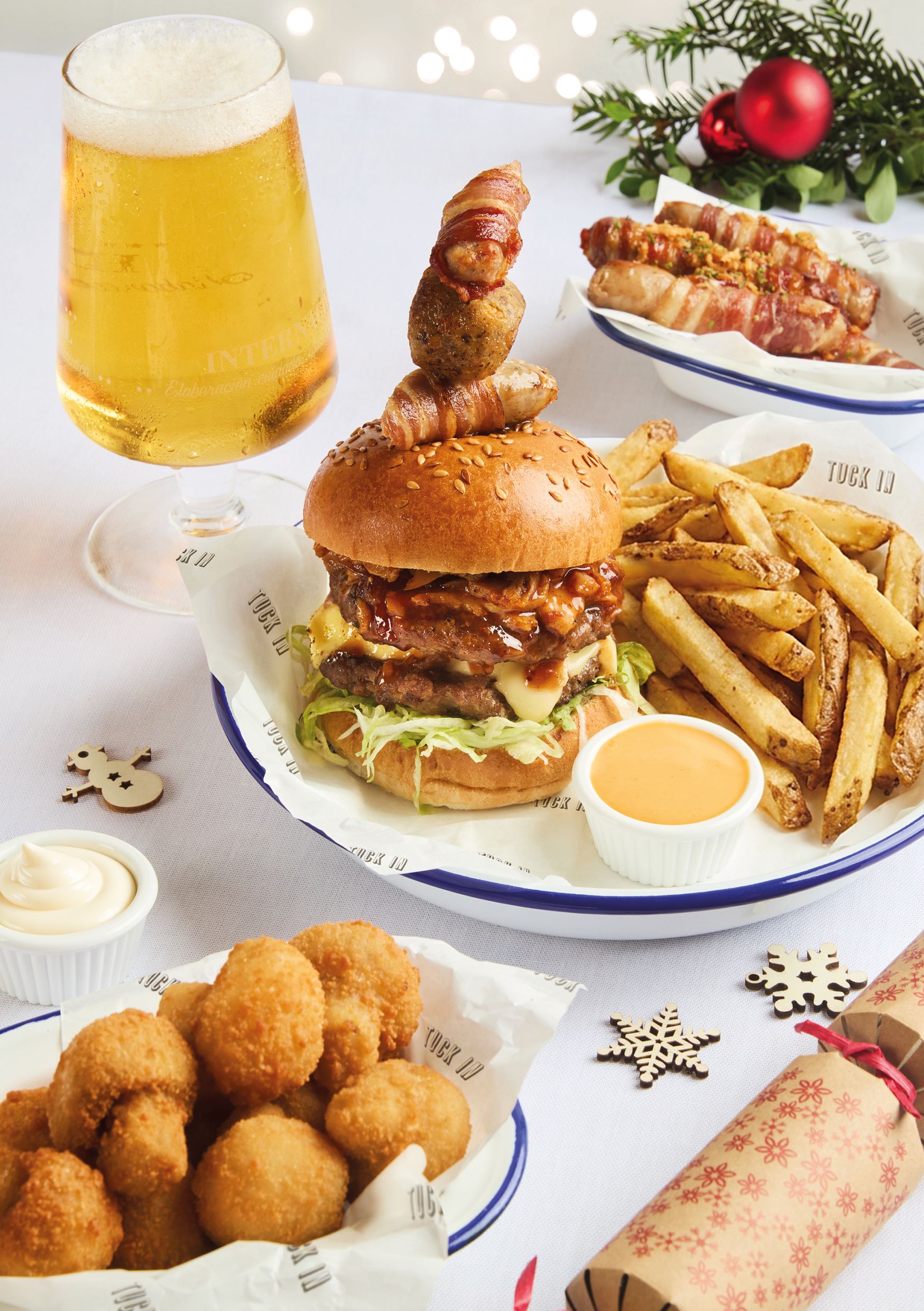 Festive Lunch & Dinner at The Old Cock Inn in Droitwich